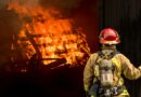 MONROE, N.H. — Firefighters pulled a man from his burning home