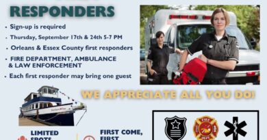 Free Cruises for First Responders — Thursday, September 24