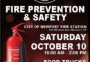 It’s that time of year again. Please join the City of Newport Fire Department