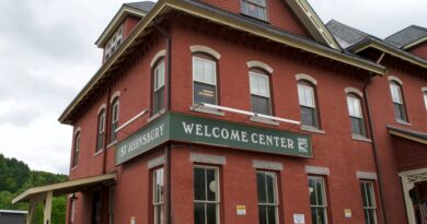 Brick St. Johnsbury Welcome Center building