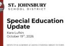 St. Johnsbury School Board Reviews Student Achievement, Special Education and Future Planning
