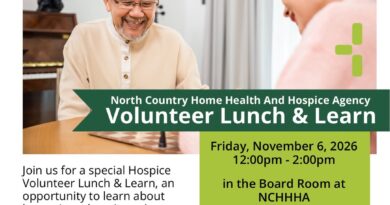 North Country Home Health & Hospice Hosts Volunteer Lunch & Learn in Littleton