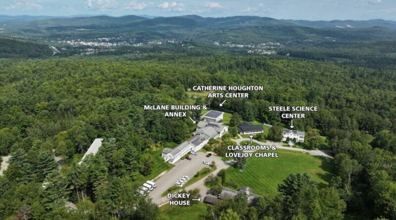 Former White Mountain School campus in Bethlehem, NH