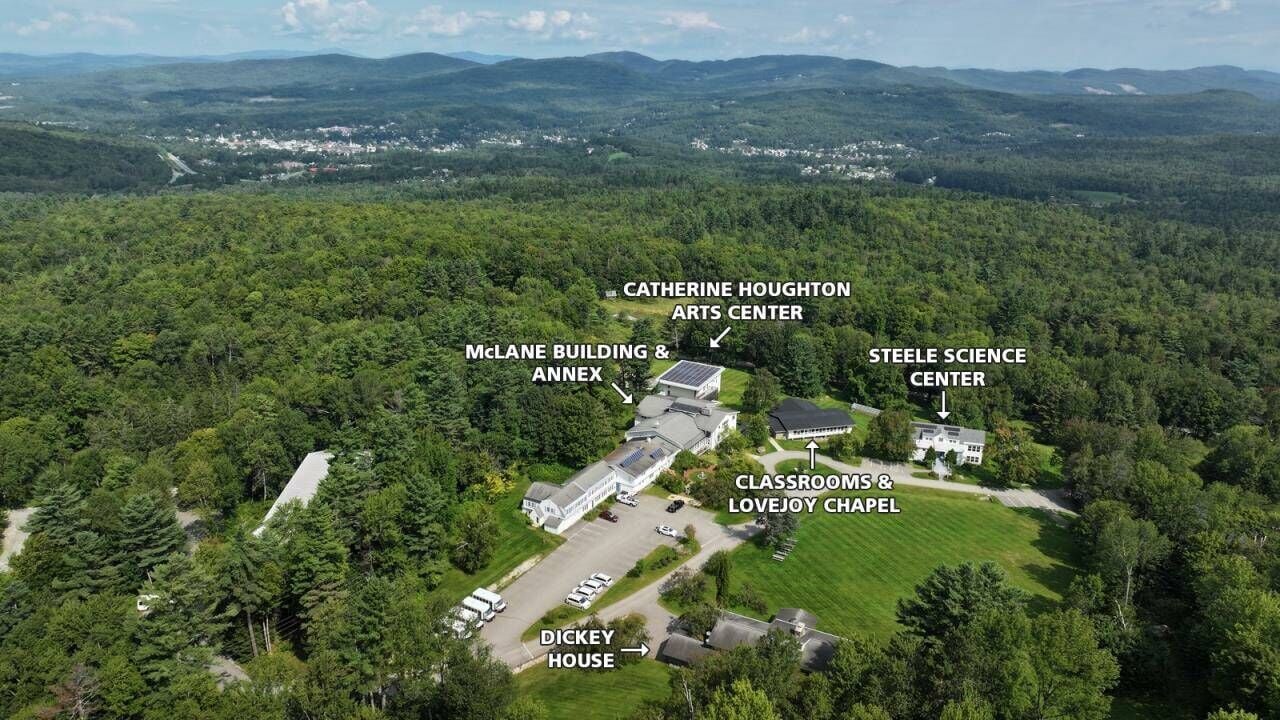 Former White Mountain School campus in Bethlehem, NH