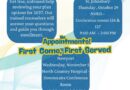 Medicare Open Enrollment Clinic 2026 flyer, Northeast Kingdom Council on Aging