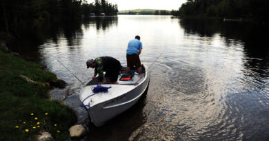 Burns Lake in Whitefield, New Hampshire