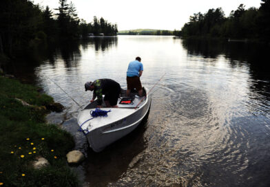 Burns Lake in Whitefield, New Hampshire