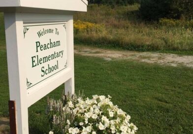 Peacham School building in Peacham, Vermont