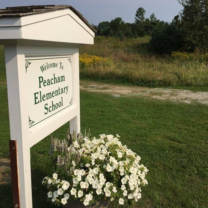 Peacham School building in Peacham, Vermont