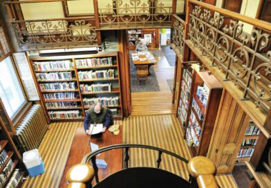 Interior of the St. Johnsbury Athenaeum