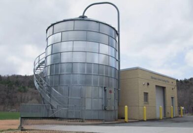 Wood-chip biomass heating plant at St. Johnsbury School