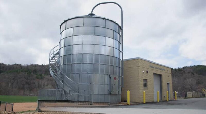 Wood-chip biomass heating plant at St. Johnsbury School