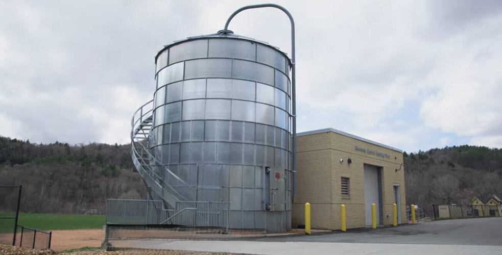 Wood-chip biomass heating plant at St. Johnsbury School