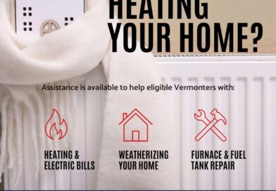 United Way 211 flyer: Need help heating your home? Assistance is available to help eligible Vermonters with heating and electric bills, weatherizing your home, and furnace and fuel tank repair. Dial 211 or text zip code to 898211.