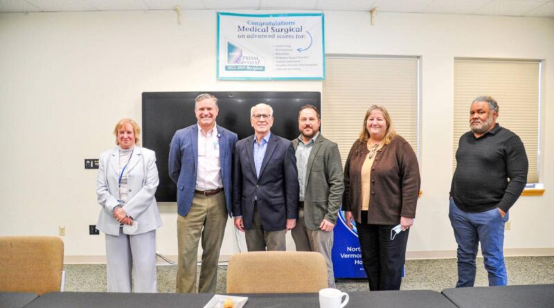 Senator Peter Welch announces federal funding for Northeastern Vermont Regional Hospital pharmacies