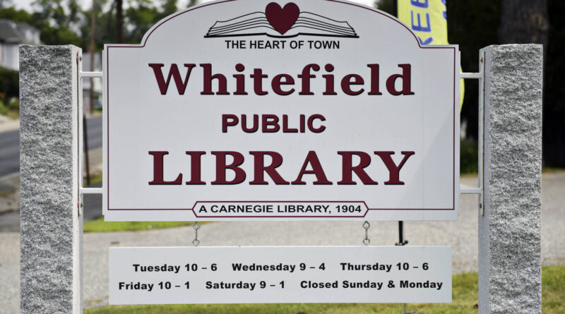 Whitefield Public Library in Whitefield, New Hampshire, site of a planned expansion