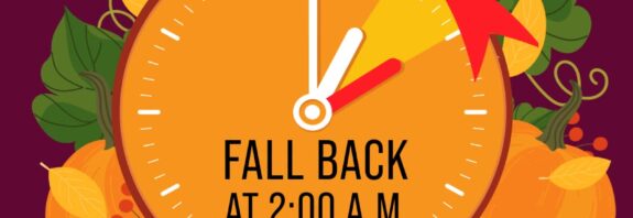 Daylight Saving Time Ends Sunday, November 1